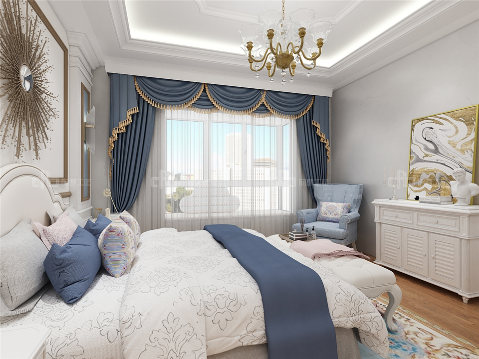 整木定制美式輕奢風格,每一處都是怦然心動的(圖7) 整木定制美式輕奢風格,每一處都是怦然心動的(圖7)