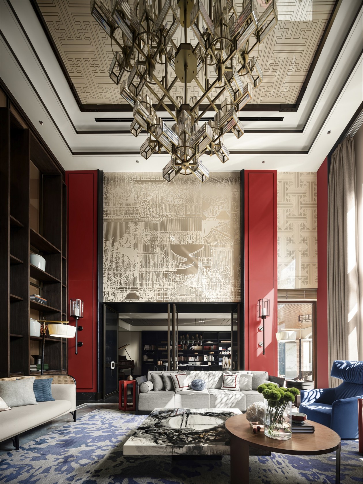 1200㎡整木定制新中式別墅,設計夢回大唐(圖4) 4.jpg