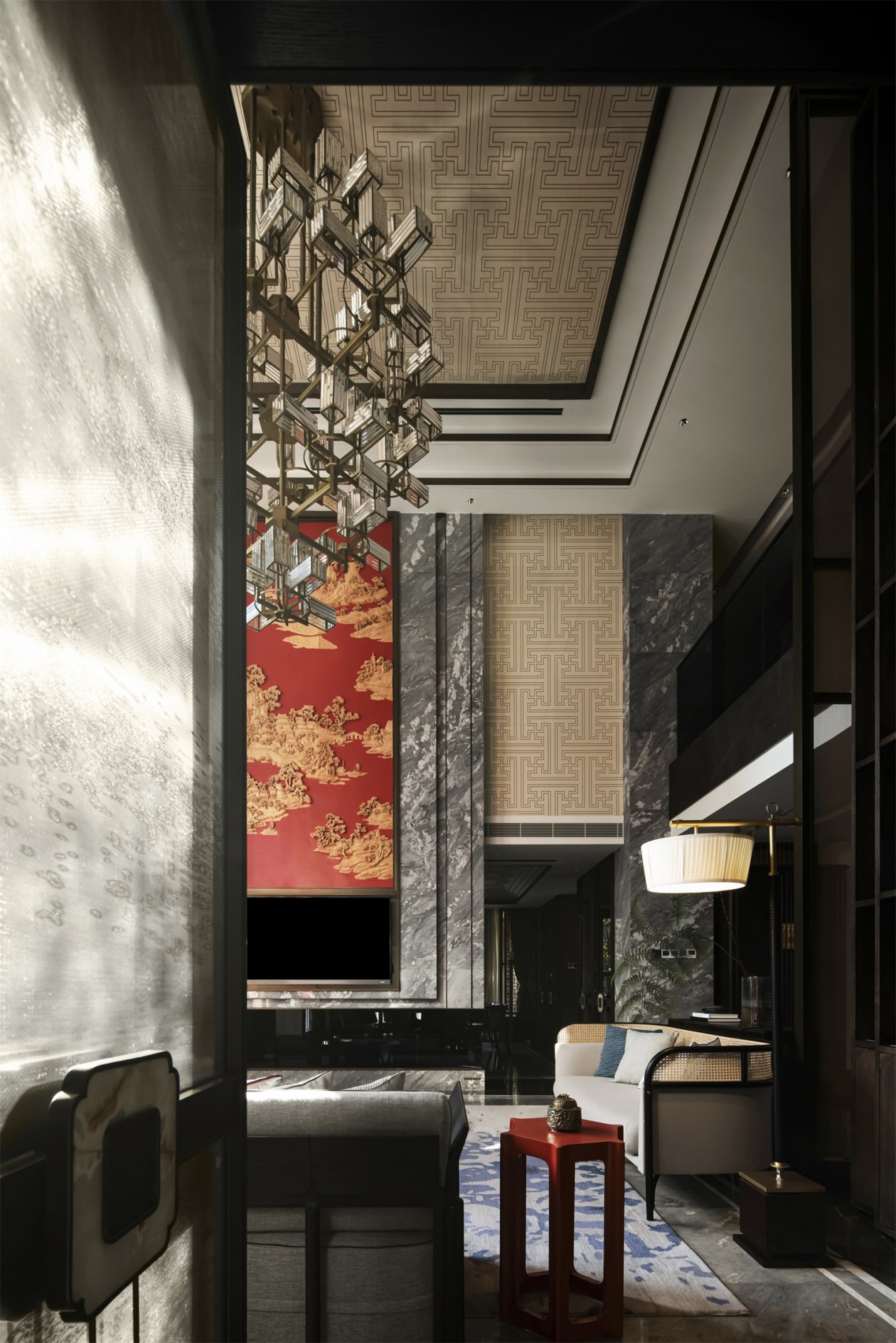 1200㎡整木定制新中式別墅,設計夢回大唐(圖6) 6.jpg