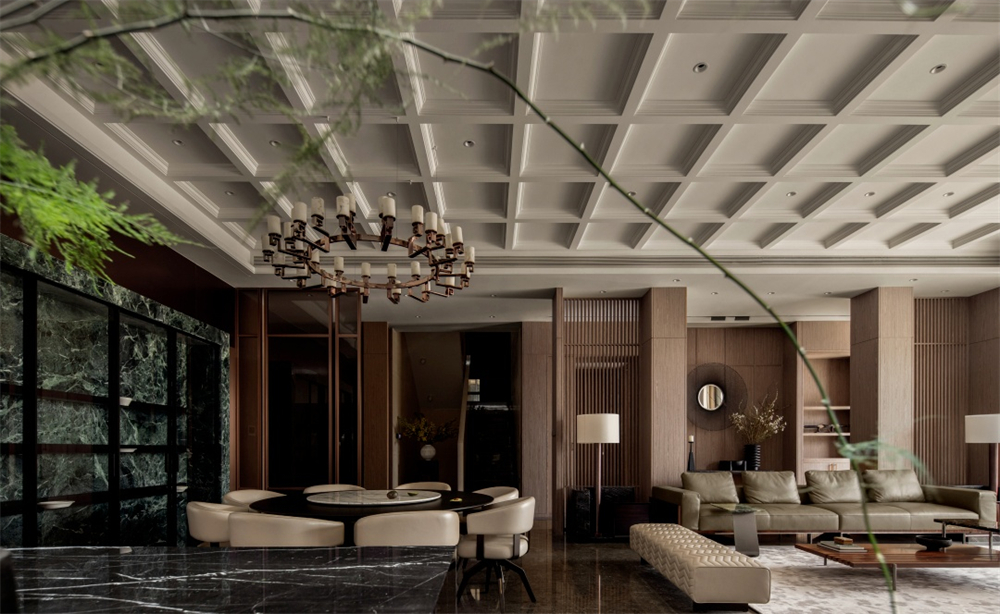 500㎡別墅豪宅整木定制,新中式裝修美學(圖7) 7.jpg