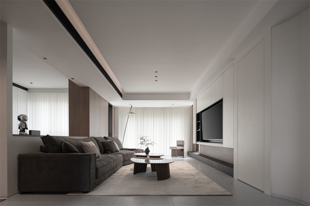 135㎡意式簡約風格,整木定制設計案例(圖3) 3.jpg